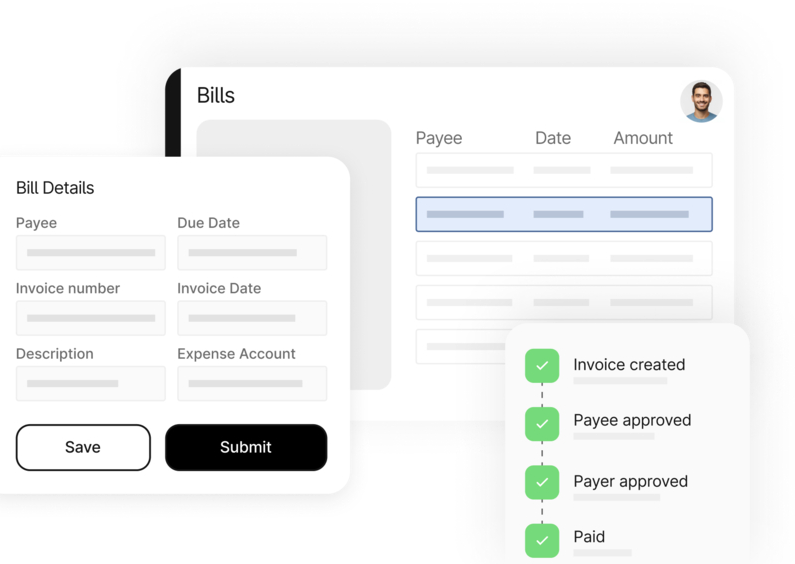 Self-billing bill example